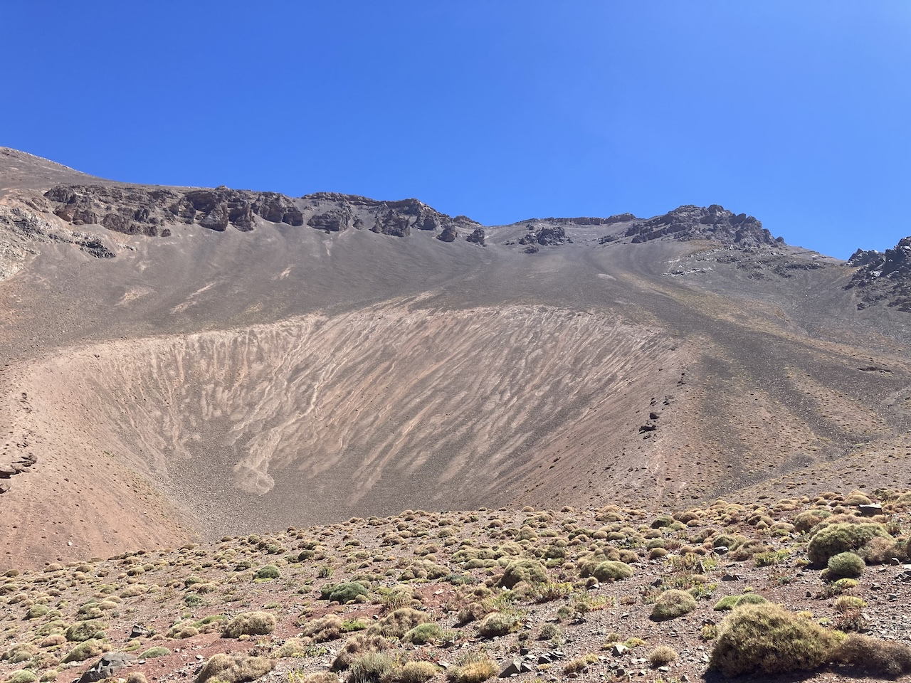 Mgoun peak and Tessaoute valley