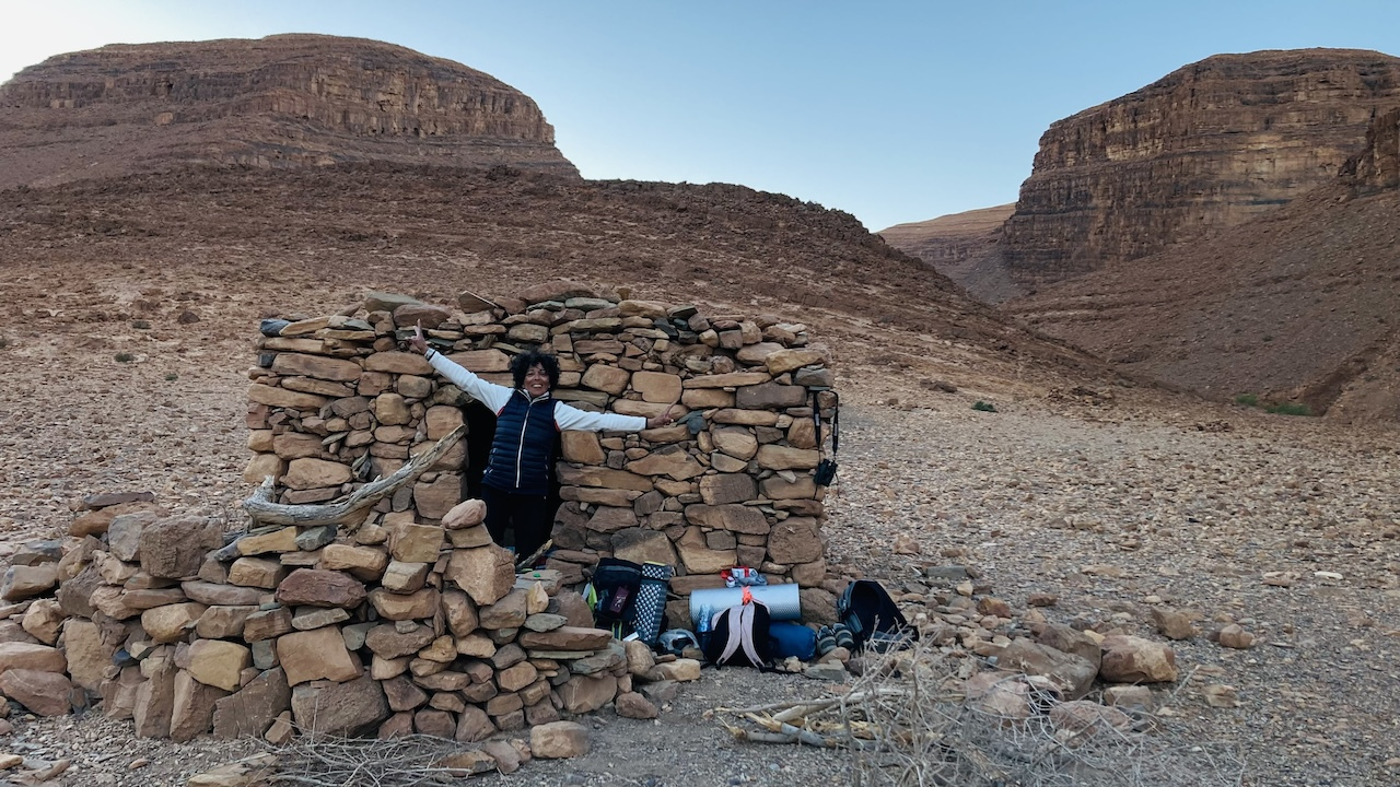 Trekking 4 Oued Tamanart, Anti Atlas mountains