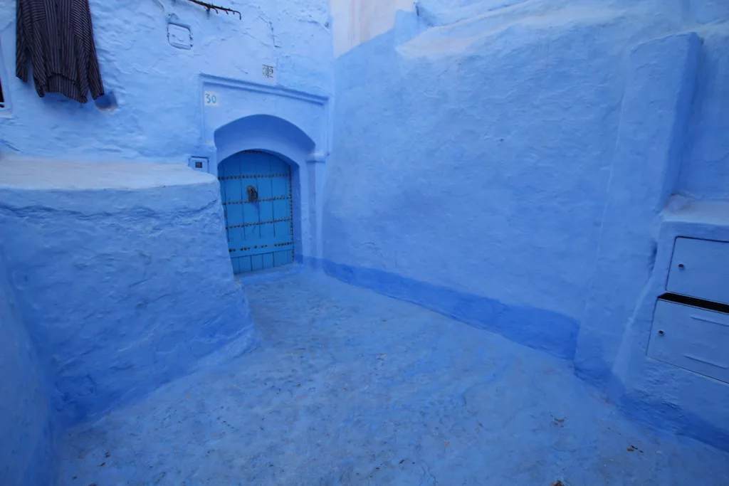 Chefchaouen street and door 2017